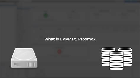 what is lvm proxmox